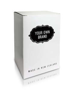 White Gloss Finish Gift Box - Tall