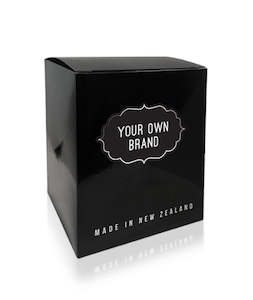 Retail Packaging: Black Gloss Finish Gift Box - Medium