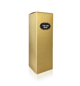 Diffuser Retail Packaging: Small Reed Diffuser Box - Gold