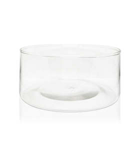 Clear Glass Candle Bowl 350ml