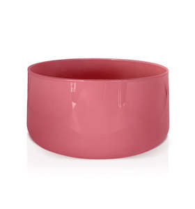 Bowls: Pink Glass Candle Bowl 350ml