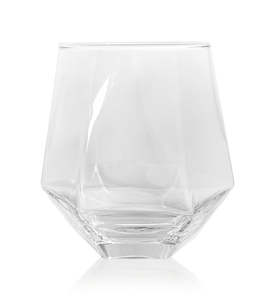 Taper Collection: Taper Hexagon Glass Candle Jar 310ml - Clear