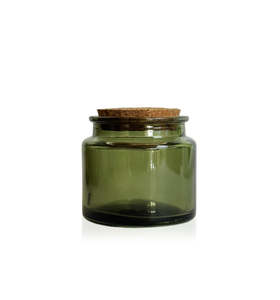 Team: Green Austin Jar with Cork 100ml