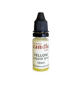 Candle Dye: Yellow Liquid Dye 10ml