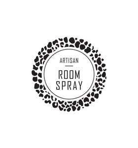 Room Spray: 35. Artisan Room Spray Label 4.2cm Dia - Transparent