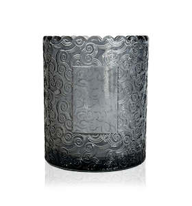 Spiral: Smoke Grey Spiral Jar 250ml