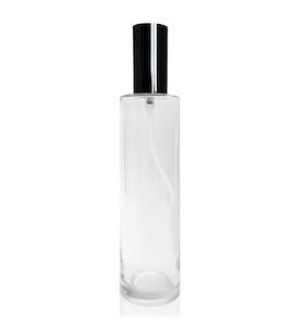 Fathers Day: 100ml Round Spray Bottle with Black Lid