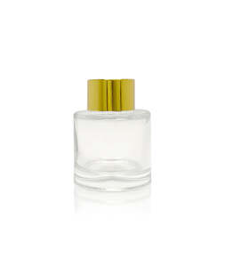 Diffuser Bottles: 50ml Diffuser Bottle - Gold Collar