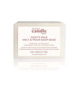 Team: Melt & Pour Soap Base - Goat's Milk
