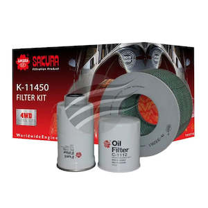 Sakura K-11450 Filter Kit Toyota Land Cruiser HDJ80R