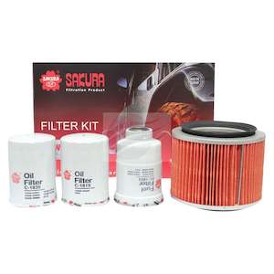 Sakura K-18050 Filter Kit Suits Nissan Patrol GU Y61 TD42T 4.2L