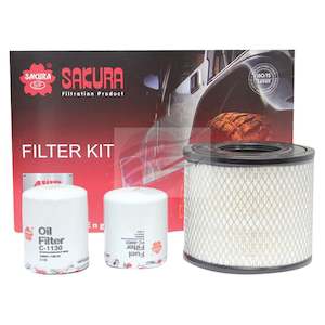 Filter Kits: Sakura K-15250 Filter Kit Suits Holden Rodeo RA 4JH1TC 3.0L Turbo