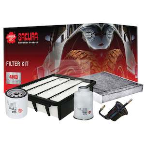 Sakura K-11410 Filter Kit Suits Toyota Land Cruiser Prado LC 1GDFTV