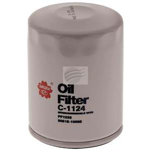 Sakura C-1124 Oil Filter Fits Z432 WZ432 C-8044