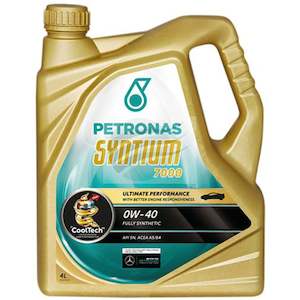 Petronas 5 Litre 0W-40 Syntium 7000 Fully Synthetic Engine Oil