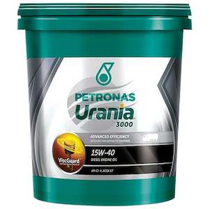 Engine Oil: Petronas 18 Litre 15W-40 Urania 3000 Diesel Engine Oil