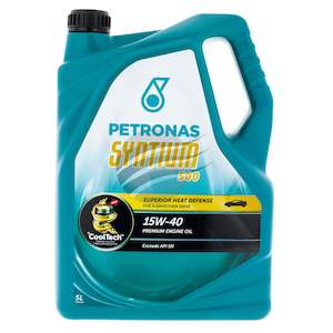 Engine Oil: Petronas 5 Litre 15W-40 Syntium 500 Engine Oil