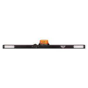 HULK Minebar 1275mm 12/24V W/Amber LED Beacon, 97dB Alarm & 2x LED