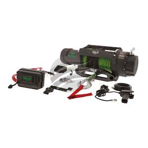 HULK HU9500R Elec Winch 12V Professional Series 9500Lbs Dyneema Rope