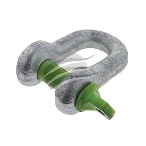 HULK D Shackle 10mm Rated To 1000Kg Galvanised
