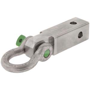 HULK Recovery Hitch 185mm W/Bow Shackle Galvanized 4 Holes