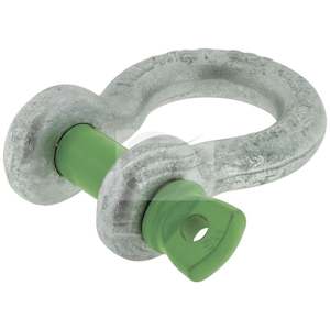 Recovery Gear: HULK Bow Shackle 4750Kg Galvinised Body Dia 19Mm Pin Dia 22Mm