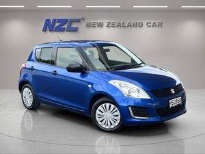 Products: 2014 Suzuki Swift NZ NEW + MANUAL + LOW KMS + TRACTION CONTROL