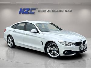2016 BMW 420i SPORT + NZ NEW + GRAN COUPE + LEATHER + SPORT