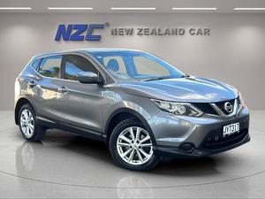 2016 Nissan Qashqai ST 2.0 NZ NEW + C\/CONTROL + R\/CAMERA + NEW SHAPE