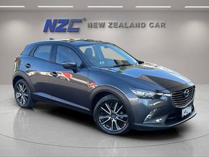 2016 Mazda CX-3 NZ NEW + LEATHER + CRUISE CONT + HUD