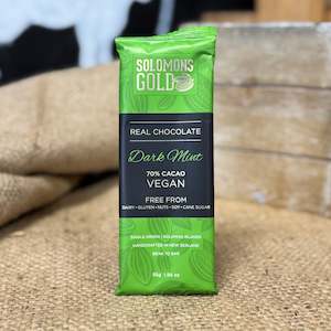 Pantry: Solomons Gold Dark Mint Chocolate, 55g