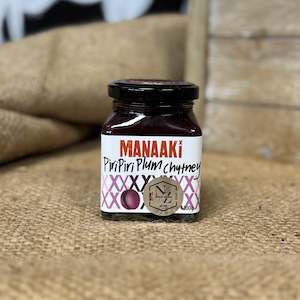 Manaaki Piripiri Plum Chutney, 200g