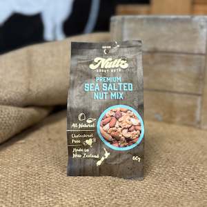 Nuttz Premium Sea Salted Nut Mix, 60g