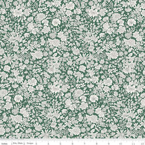 Fabric - FQ: Liberty of London Emily Belle Collection - Evergreen