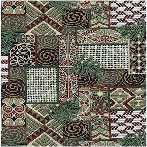Maori Prints: Kowhaiwhai - New Zealand Ferns & Weaving