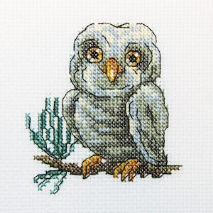 All Crafts For Children: RTO Cross Stitch Kit - Owlet on Branch
