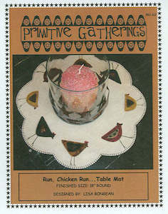 Sale Fabrics: Run Chicken Run Tablemat