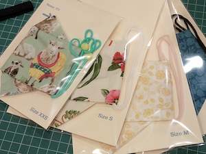 Face Mask Supplies: Face Masks - Handmade in sizes M-XL