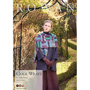 Rowan Yarn Booklets: Rowan Knitting Pattern - Cool Weave by Kaffe Fasett using Felted Tweed