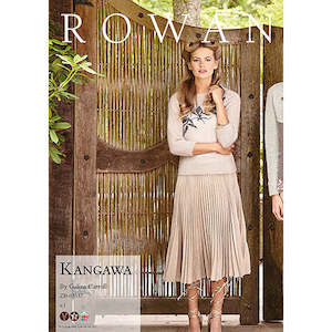 Rowan Yarn Booklets: Rowan Knitting Pattern - Kangawa by Galina Carroll using Kidsilk Haze