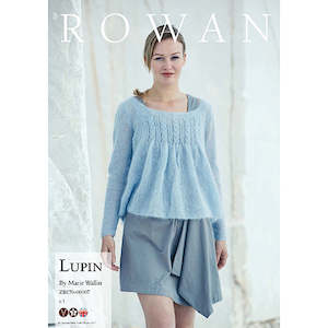 Rowan Yarn Booklets: Rowan Knitting Pattern - Lupin by Marie Wallin using Kidsilk Haze