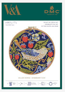 Victoria & Albert Museum Needlework Kits - The Strawberry Thief by William Morri&hellip;