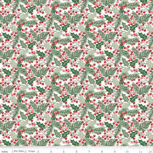Liberty of London A Woodland Christmas 2022 Collection - Winterberry Holly in Re&hellip;