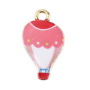 Charms: Enamel Charms - Hot Air Balloons