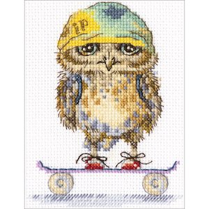 Rto Cross Stitch Kits: RTO Cross Stitch Kit - Skater