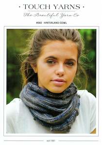 Sale Patterns: Touch Knitting Pattern 60 - Hinderland Cowl in Touch Possum DK
