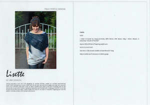 Sale Patterns: Truly Myrtle - Lisette Shawl Pattern for Ladies in 4-ply / Fingering