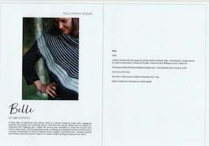 Sale Patterns: Truly Myrtle - Belle Shawl Pattern for Ladies in 4-ply / Fingering