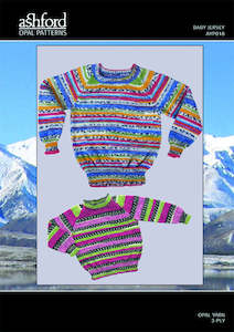 Ashford: Opal Yarn pattern - Baby Jersey