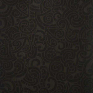 Maori Prints: Moko - Black on Black